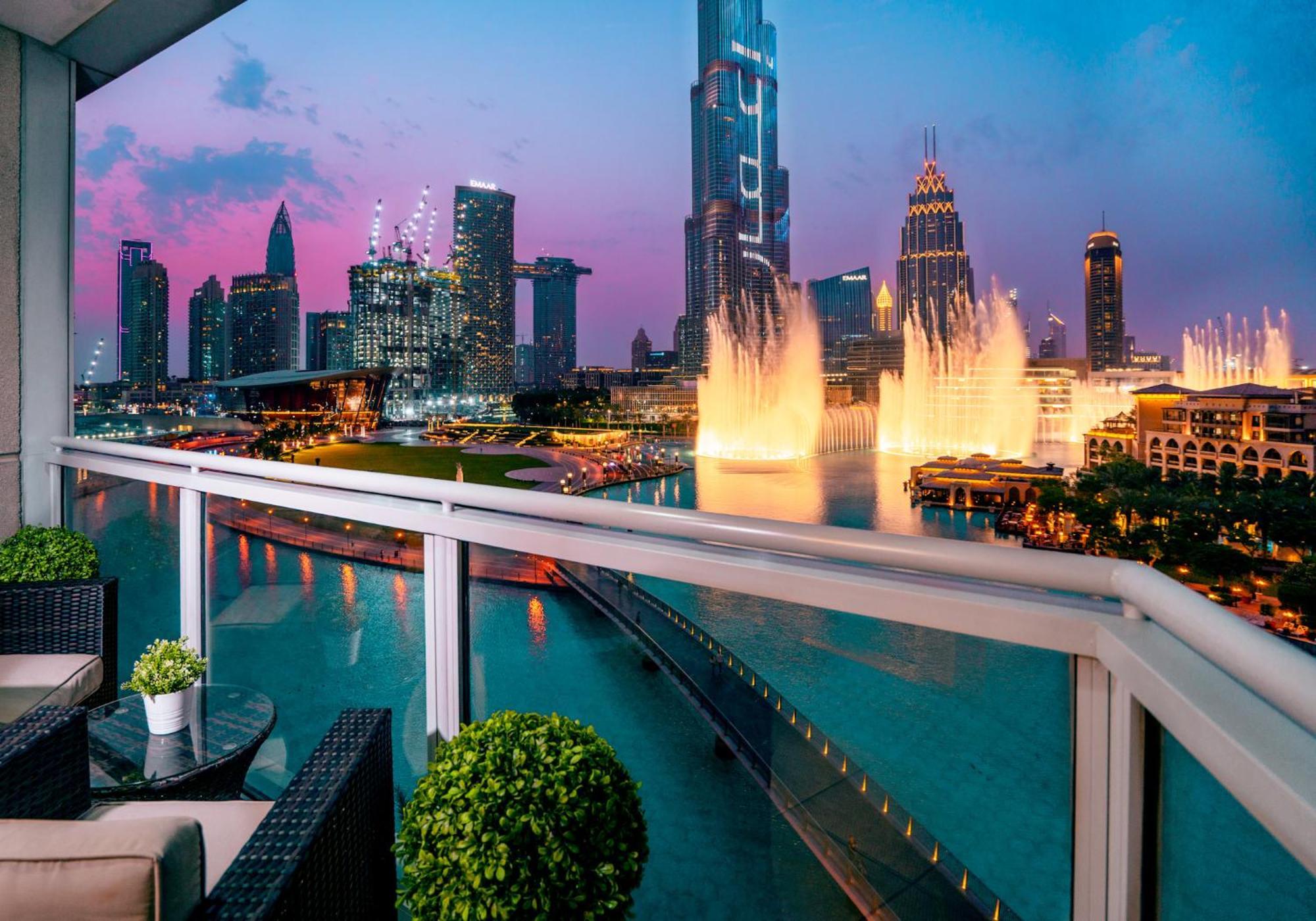 Elite Royal Apartment - Full Burj Khalifa & Fountain View - Premier - 2 Bedrooms & 1 Open Bedroom Without Partition Dubaj Kültér fotó