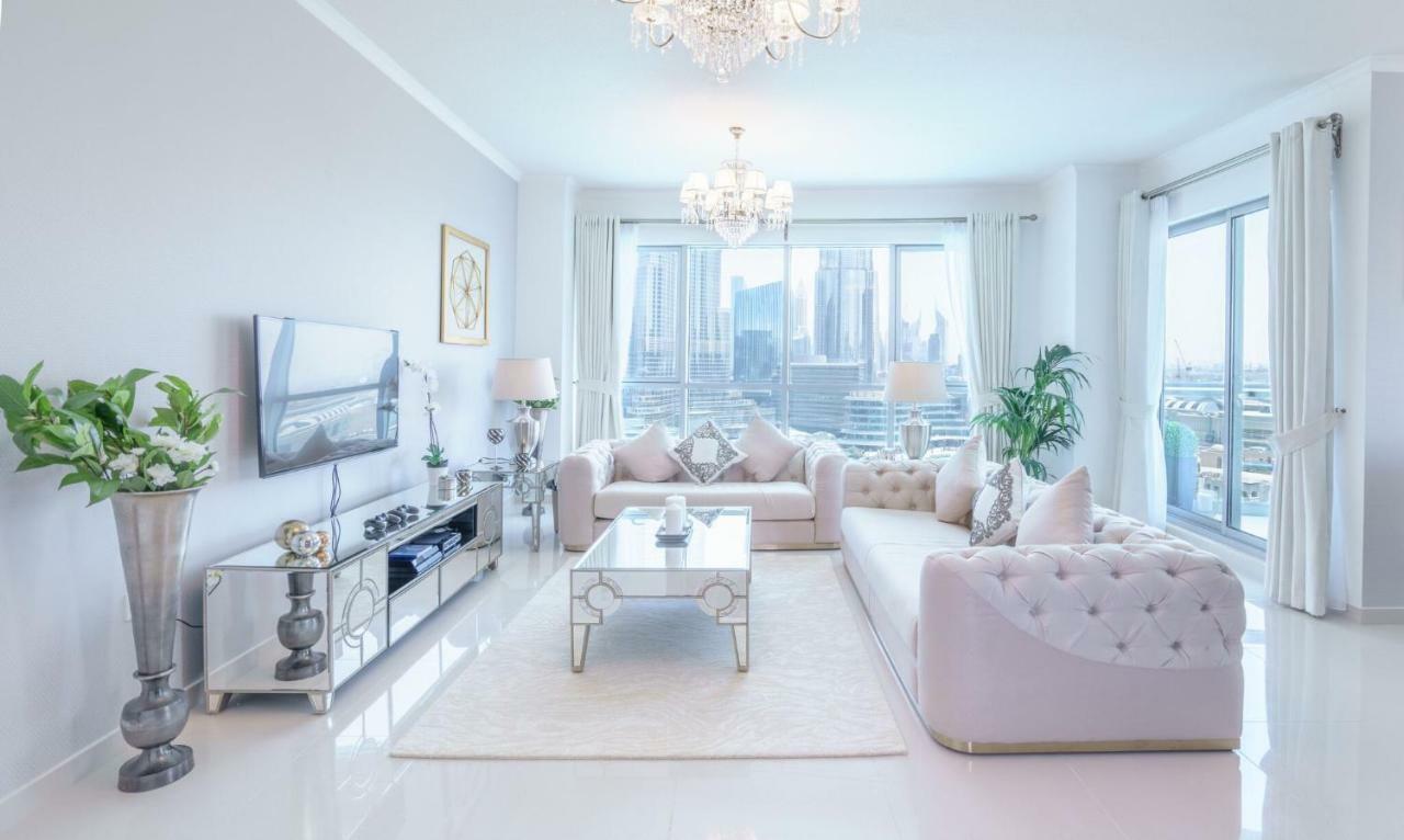 Elite Royal Apartment - Full Burj Khalifa & Fountain View - Premier - 2 Bedrooms & 1 Open Bedroom Without Partition Dubaj Kültér fotó
