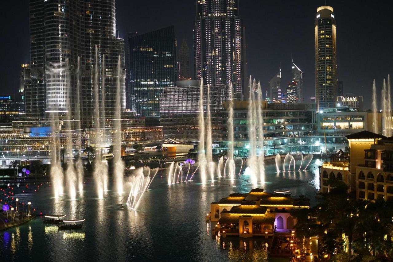 Elite Royal Apartment - Full Burj Khalifa & Fountain View - Premier - 2 Bedrooms & 1 Open Bedroom Without Partition Dubaj Kültér fotó