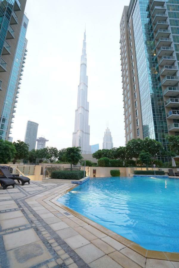 Elite Royal Apartment - Full Burj Khalifa & Fountain View - Premier - 2 Bedrooms & 1 Open Bedroom Without Partition Dubaj Kültér fotó